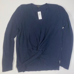 Loft Navy Sweater Medium